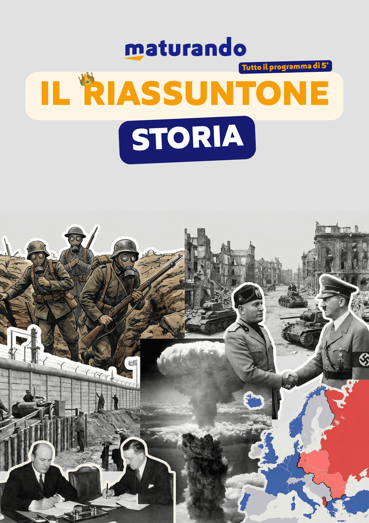 Copertina del Riassuntone di Storia
